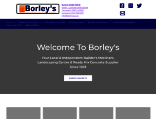borleysminimix.co.uk screenshot
