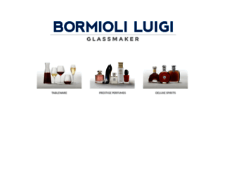 bormioliluigi.com screenshot