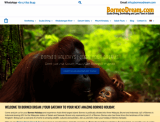 borneodream.com screenshot