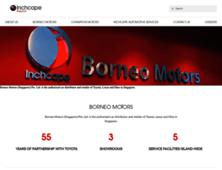 borneomotors.com.sg screenshot