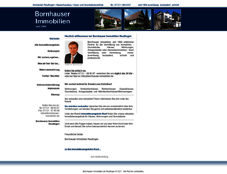bornhauser-immobilien.de screenshot