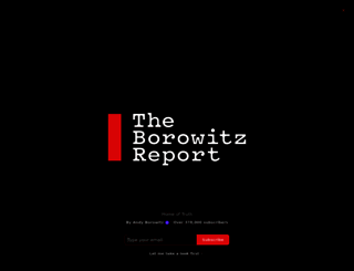 borowitzreport.com screenshot
