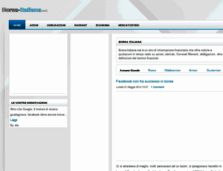 borsa-italiana.net screenshot