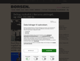 borsen.dk screenshot