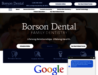 borsondental.com screenshot