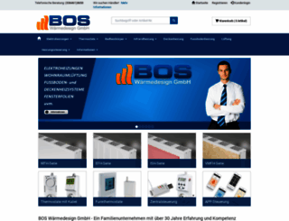 bos-waermedesign.de screenshot