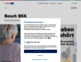 bosch-bkk.de screenshot