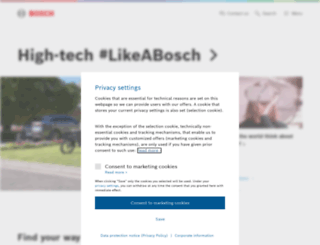 bosch-career.de screenshot