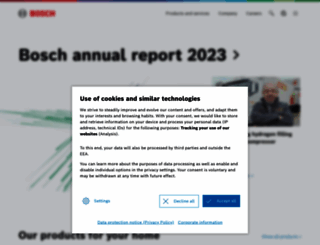 bosch.com screenshot