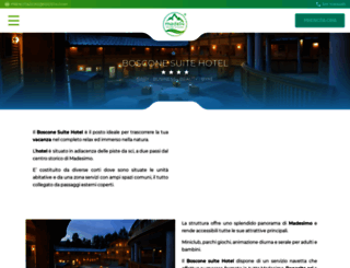 bosconesuitehotel.it screenshot