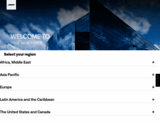 bose.eu screenshot