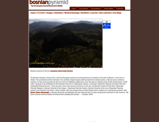 bosnianpyramid.com screenshot