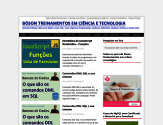 bosontreinamentos.com.br screenshot