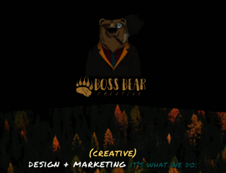 bossbearcreative.com screenshot