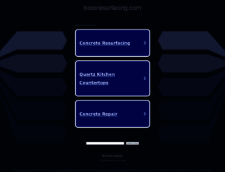 bossresurfacing.com screenshot