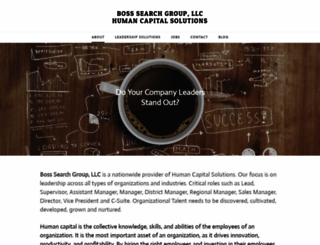 bosssearchgroup.com screenshot