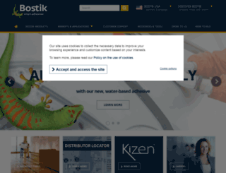 bostik-us.com screenshot