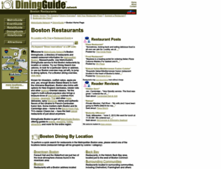 boston.diningguide.com screenshot