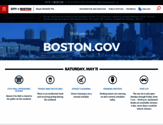 boston.gov screenshot