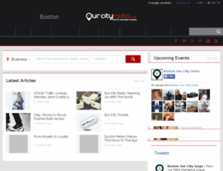 boston.ourcityradio.com screenshot