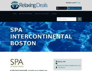 boston.relaxingdeals.com screenshot