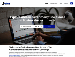 bostonbusinessdirectory.us screenshot