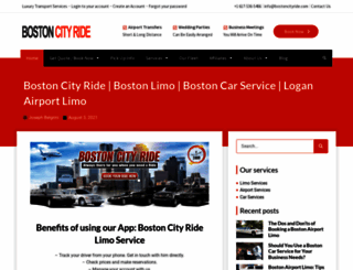 bostoncityride.com screenshot