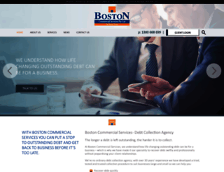 bostoncommercialservices.com.au screenshot