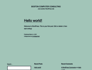 bostoncomputerconsulting.com screenshot