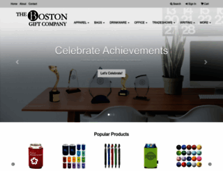 bostongift.com screenshot