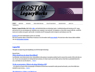 bostonlegacyworks.com screenshot