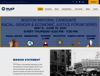 bostonnaacp.org screenshot
