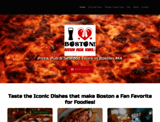 bostonpizzatours.com screenshot