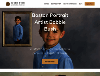 bostonportraitartist.com screenshot