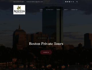 bostonprivatetours.com screenshot