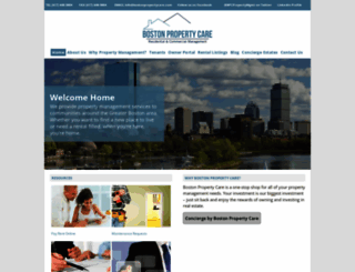 bostonpropertycare.com screenshot