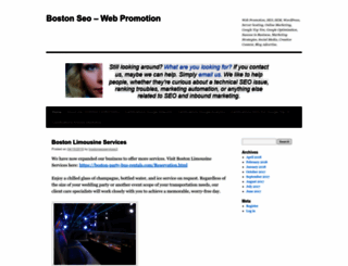 bostonseoservices1.wordpress.com screenshot