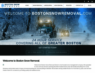 bostonsnowremoval.com screenshot