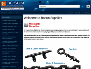 bosunsupplies.com screenshot