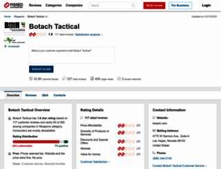 botach-tactical.pissedconsumer.com screenshot