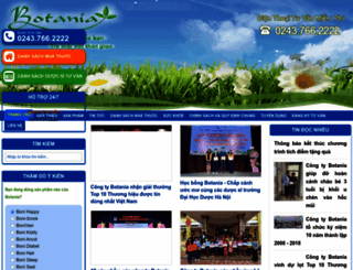 botania.com.vn screenshot