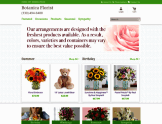 botanicafloristcanton.com screenshot