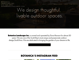 botanicalandscapeinc.com screenshot