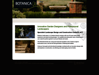 botanicalandscapes.com.au screenshot