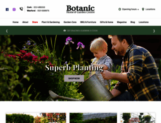 botanicgarden.ie screenshot