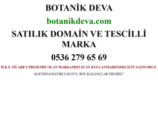 botanikdeva.com screenshot