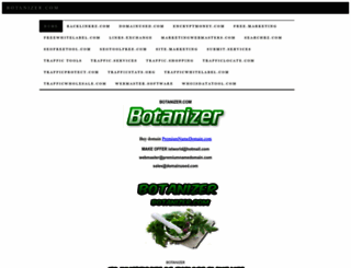 botanizer.com screenshot