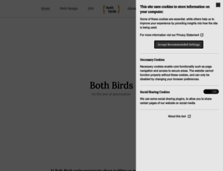 bothbirds.co.uk screenshot