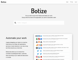 botize.com screenshot