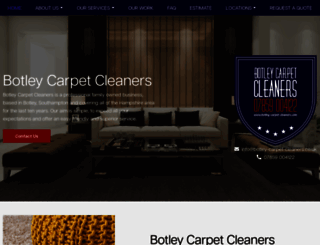 botley-carpet-cleaners.co.uk screenshot